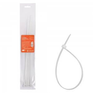 Хомут нейлоновый AIRLINE 4.8 х 400 мм белый 10 шт. ACT-N-13 AIRLINE