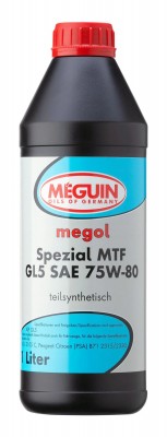 9435 Meguin Синт. тр.масло Megol Spezial MTF 75W-80 GL-5 (1л) 9435 MEGUIN