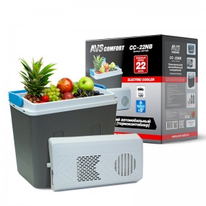 Автохолодильник 22л 41х24х40.5см с функцией заморозки 12V 40W 2.85кг AVS A07140S AVS