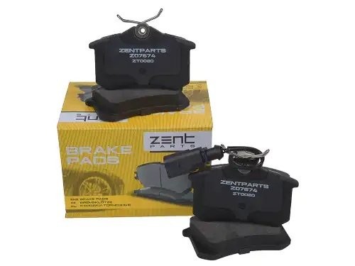 колодки тормозные дисковые! Audi A4 RS4 2.7i Quattro 00-01 Z07674 ZENTPARTS