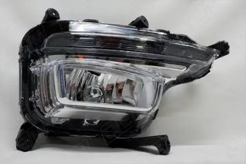 Фара противотуманная правая Kia Rio 3 QB 2015-2017, светодиодные ДХО (LED) OEM0027PTFPR OEMPARTS