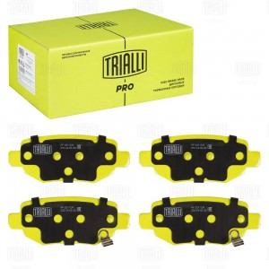 Колодки тормозные дисковые задние керамические PRO PF2311CR TRIALLI