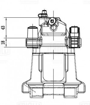 Суппорт торм. Mercedes ML W164 (05-)/GL X164 (06-) зад. лев. d=42мм (CF 052269) CF052269 TRIALLI