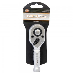 Трещотка 1/2" 120 cм "AV Steel" (72 зубца) AV528600 AV STEEL