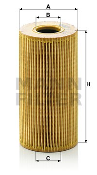 X-TRAIL (T31) (2007>)/KOLEOS (2008>) 2.0 dCI HU618X MANN FILTER