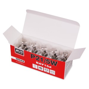 к-т ламп! (P21/5W) BAY15D 21/5W 12V Vegas 10шт\ A78182S AVS