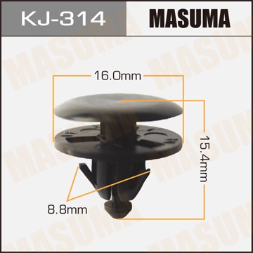 Пистон обивки универсальный MASUMA KJ314 MASUMA