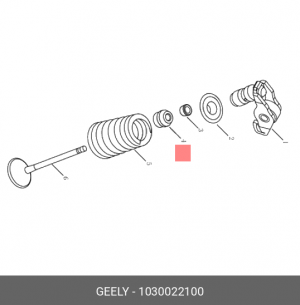 Колпачок маслосъемный 1030022100 1030022100 GEELY