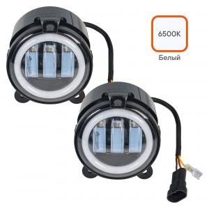 Фара светодиод, регулир.свет.гр-ца, Лада 2170-72, Газель, 32W Б,ДХО, кмпл 2шт. P ALED076 AIRLINE