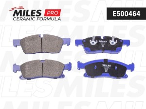 Колодки тормозные передние (Смесь CERAMIC серия PRO) MERCEDES BENZ ML W166 250-3 E500464 MILES