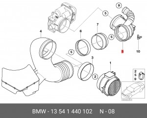 BMW X5 E53 (2000-2007) 13 54 1 440 102 BMW