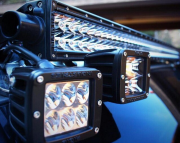 балка светодиодная! CL-18W-S (дальний свет,L=65мм,2х рядная, 6диодов, 18W)\ 5186 VYMPEL