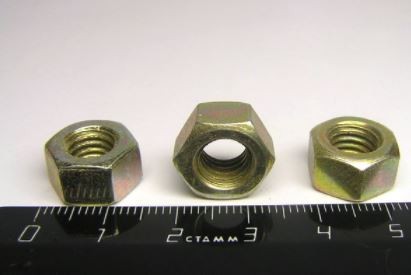 Гайка М8 (простая)  10шт 000010061008118 BELZAN