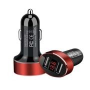 Устройство зарядное в прикуриватель 2USB 12-24V 2.1A с вольтметром WIIIX UCC225VM WIIIX
