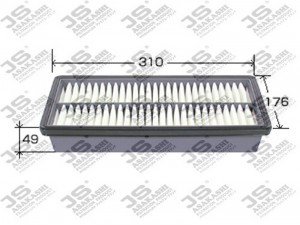 Фильтр воздушный  MAZDA 6 2,3 2005 - 2007  MAZDA CX-7 2,3 2009 -  A474J A474J JS ASAKASHI