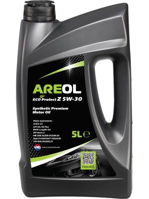 AREOL ECO Protect Z 5W30 (5L) масло моторное! синтACEA C3,API SN,MB 229.51/229.5 5W30AR006 AREOL