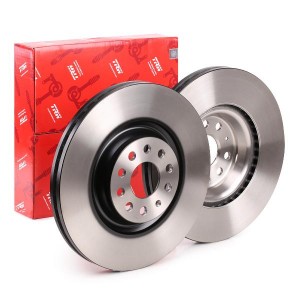 Диск тормозной VW Golf (12-) AUDI A3 (12-) SKODA Octavia (12-) передний вентилир DF6133S TRW