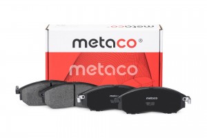 Колодки тормозные передние к-кт 3000019 METACO