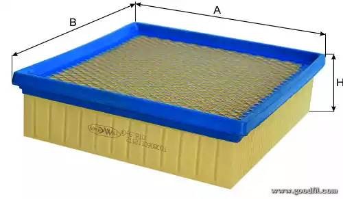 Фильтр воздушный AG910 AG 910 GOODWILL