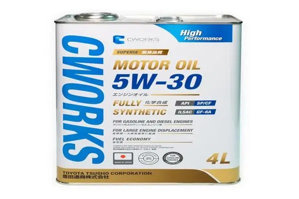 Масло моторное SUPERIA MOTOR OIL 5W-30 SP/CF 4L A13SR1004 A13SR1004 CWORKS