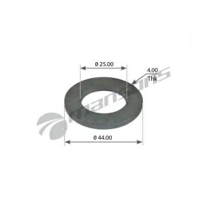 шайба кронштейна рессоры! (м) D25xD44x4mm\ RVI 780630H MANSONS