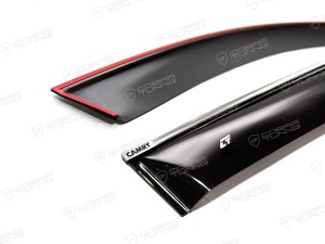 Дефлектор двери HAVAL F7 (19-) хромированный молдинг COBRA TUNING H60519CR COBRA TUNING