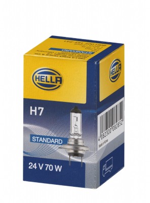 Лампа накаливания H7 24V 70W 8GH007157-241 HELLA
