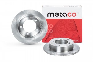 Диск тормозной передний не вентилируемый 3100015 3100015 METACO