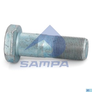Шпилька колеса MAN переднего (M22х1.5х65мм со шлицами) SAMPA 022404 SAMPA