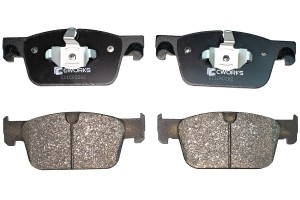 Тормозные колодки передние, Low Metallic C11CR0282 C11CR0282 CWORKS