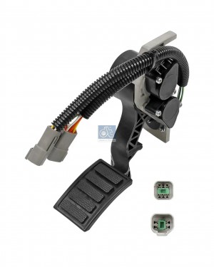 Педаль акселератора Volvo FH/FM (2 потенциометра с прямоуголной фишкой (5+6конт) 216147 DIESEL TECHNIC