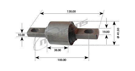 Сайлентблок DAF стабилизатора заднего MANSONS 200050 MANSONS