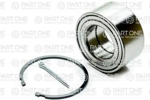 1BK161 Подшипник ступичный передн NISSAN: Almera II 00- , Micra II 00- , Maxima  1BK161 PART ONE