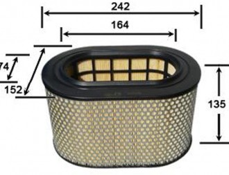 Фильтр воздушный MITSUBISHI PAJERO 2.5/2.8D 84-04 A23328 A23328 AZUMI