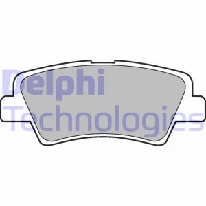 Колодки задние дисковые HYUNDAI/KIA SOLARIS (HCR), CEED (CD) LP2295 LP2295 DELPHI