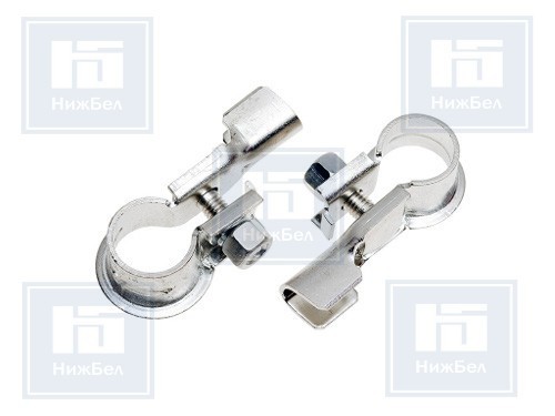 Комплект клемм АКБ медь с цинковым покрытием, до 50мм обжим и пайка  SBT016 SBT 016 START VOLT