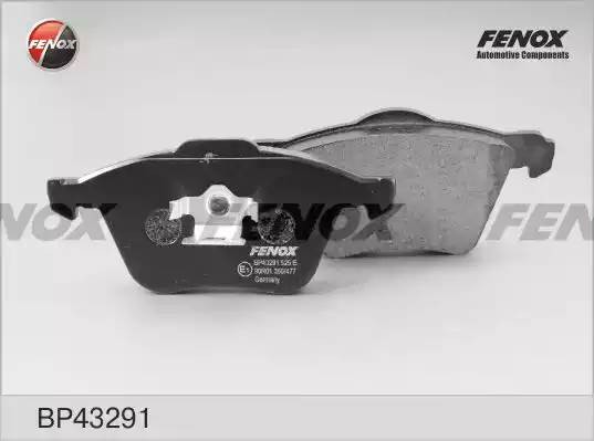 BP43291 колодки дисковые передние!\ Volvo XC90 2.4 D5 02> BP43291 FENOX