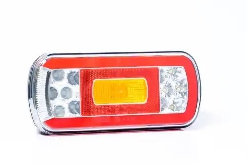 фонарь задний! LED, LH/RH, 5-функц. без осв. ном. знака, с проводом 1м\ FT130NTCOFLED FRISTOM