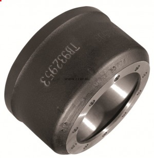 Барабан тормозной SAF SKRS серия (D-420mm H-255mm 10 шпилек(забивные) 932953 EMMERRE