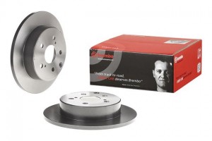 Диск тормозной TOYOTA Rav 4 (05-12) задний (1шт.) BREMBO 08.A429.11 BREMBO