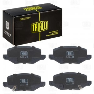 Колодки торм. для а/м Haval Jolion (20-) диск. зад. 2WD (PF 2205) PF 2205 TRIALLI