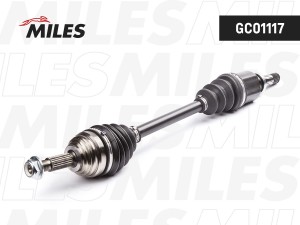 Привод в сборе левый RENAULT MEGANE 1.6 02- (SKF VKJC5987) GC01117 GC01117 MILES