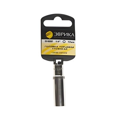 Головка торцевая 1/4" 10мм высокая с держателем ЭВРИКА ER-90307H EVRIKA