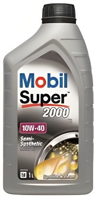 MOBIL SUPER 2000 X1 10W40 1Л API CF, SN ACEA A3, B3 MB 229.1 VW 501 01, 505 00 150549 MOBIL