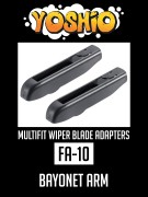 Адаптер щетки стеклоочистителя BAYONET ARM комплект (2шт.) YOSHIO FA10 YOSHIO