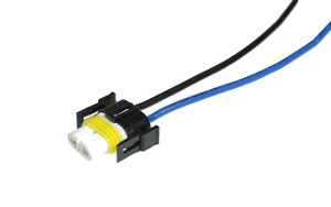 Патрон под лампу H8/H11 с проводами (керамика) "NORD YADA" 903179 NORD YADA