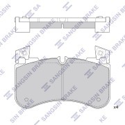 Колодки передние RANGE ROVER 2012-, LAND ROVER DISCOVERY 2016- SP4351 SP4351 SANGSIN