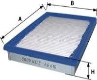 Фильтр воздушный AG 610 GOODWILL