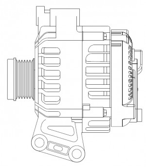 Генератор 150A LG 1009 START VOLT