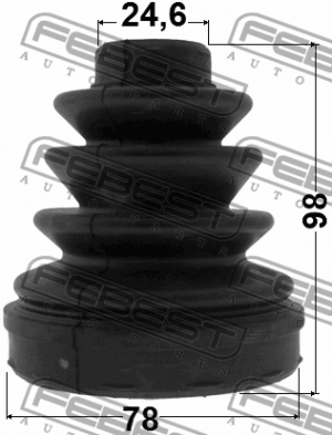 Пыльник ШРУСа SSANGYONG Actyon (06-),Kyron (05-),Actyon Sports(06-),Rexton (06-) 1415-ACT FEBEST